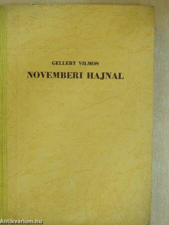 Novemberi hajnal