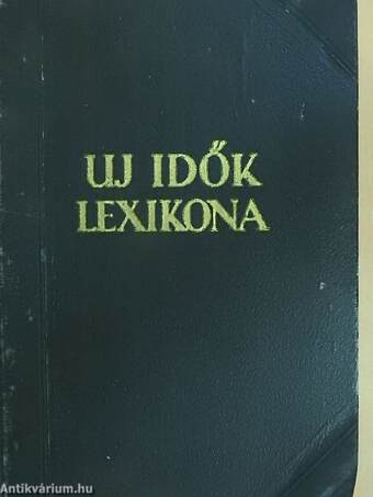 Uj idők lexikona 11. (töredék)