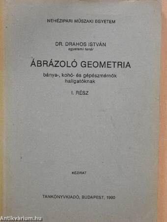 Ábrázoló geometria I.