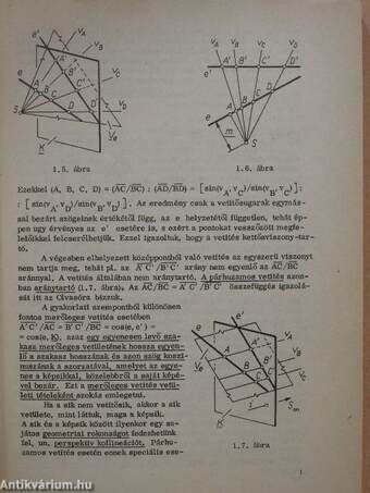 Ábrázoló geometria I.