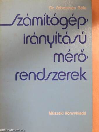 Számítógép-irányítású mérőrendszerek