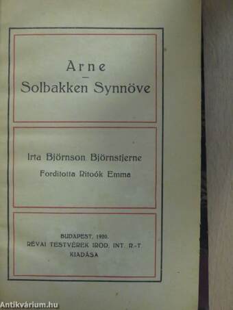 Arne/Solbakken Synnöve