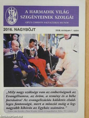 2016. Nagyböjt