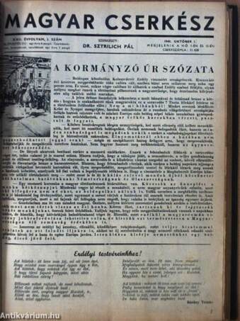 Magyar Cserkész 1940. (nem teljes évfolyam)