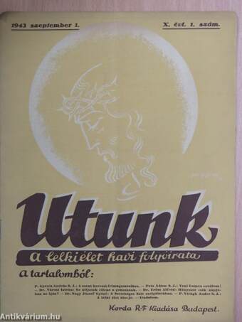 Utunk 1943-1944. (nem teljes évfolyam)