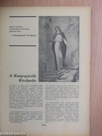 Mária Kongregáció 1933. június