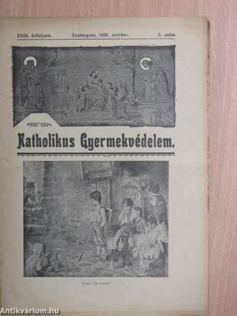 Katholikus gyermekvédelem 1928. október