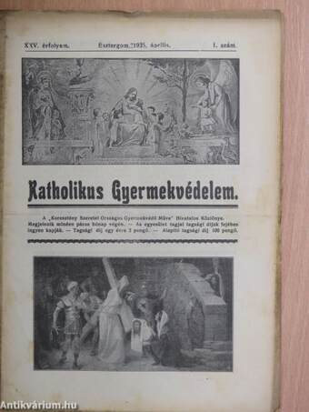 Katholikus gyermekvédelem 1935. április