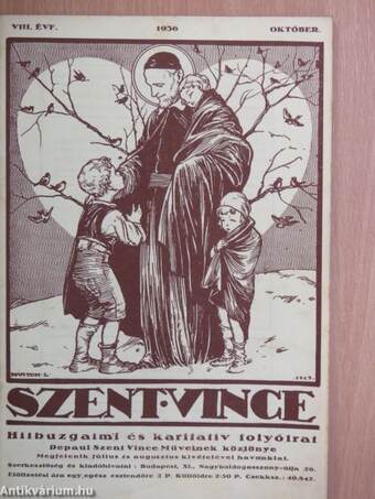 Szent Vince 1936. október