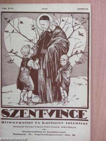 Szent Vince 1936. április