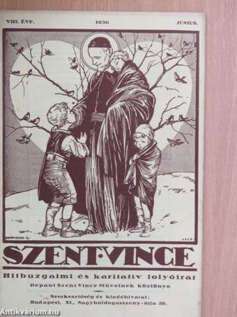 Szent Vince 1936. június