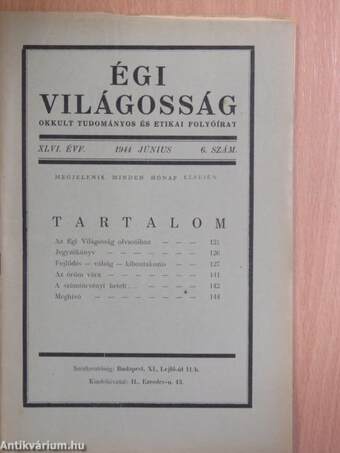 Égi világosság 1944. június