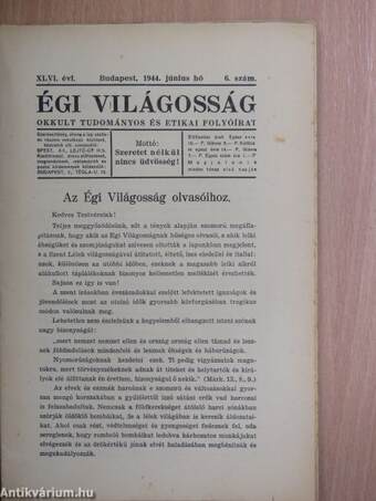 Égi világosság 1944. június