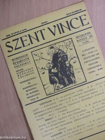 Szent Vince 1940. december