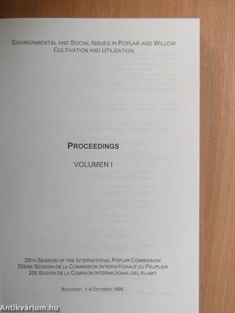 Proceedings I.