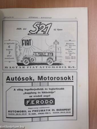 Automobil-Motorsport 1929. április 10.