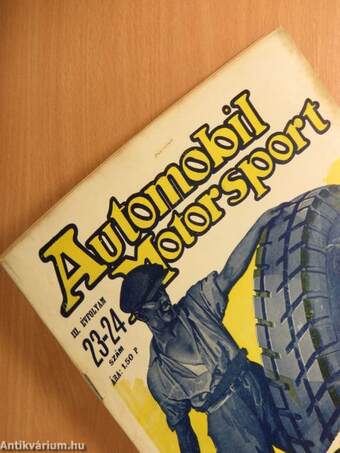 Automobil-Motorsport 1928. december 30.