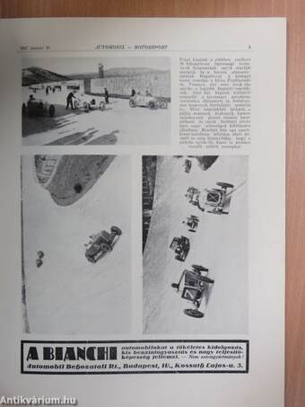 Automobil-Motorsport 1927. január 10.