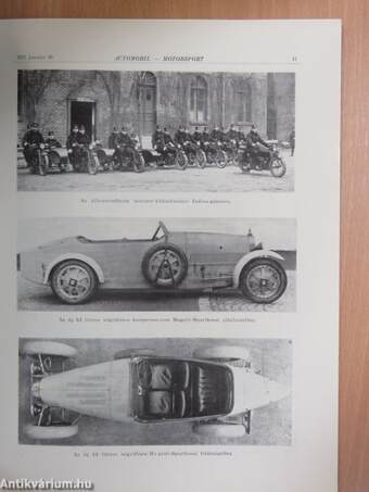 Automobil-Motorsport 1927. január 10.