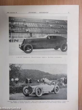 Automobil-Motorsport 1926. augusztus 10.