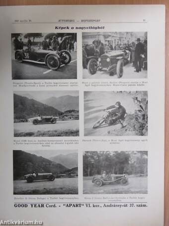 Automobil-Motorsport 1927. április 10.