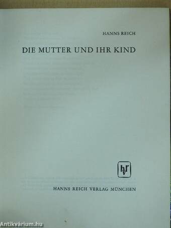 Die Mutter und ihr Kind