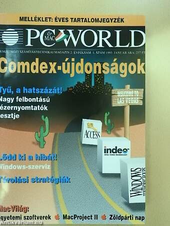 PC World 1993. január-június (fél évfolyam)