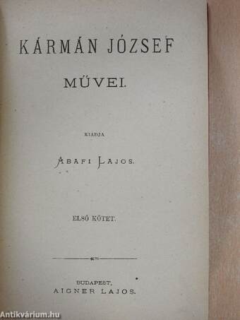 Kármán József művei I-II./Vegyes iratok/Kármán József levelezései