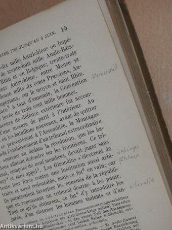 Histoire de la révolution francaise depuis 1789 jusqu'en 1814. II. (töredék)