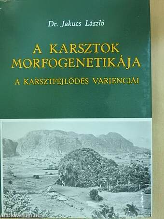 A karsztok morfogenetikája