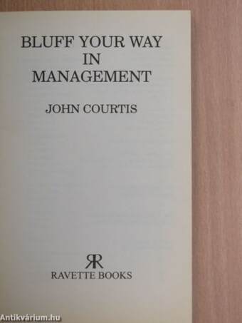 Bluff Your Way In Management