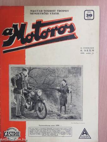 A Motoros 1930. május 3.