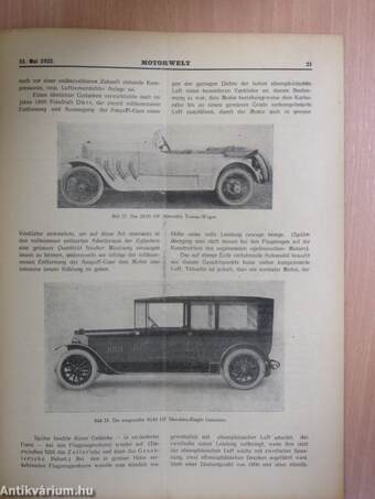 Motorvilág 1922. május 15.