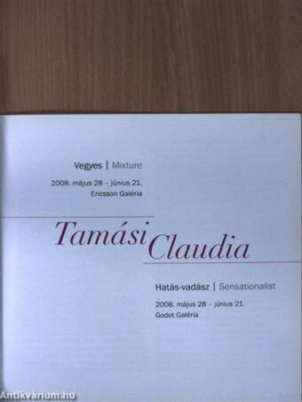 Tamási Claudia 2003-2008