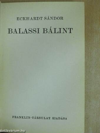 Balassi Bálint