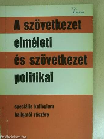 A szövetkezet elméleti és szövetkezet politikai