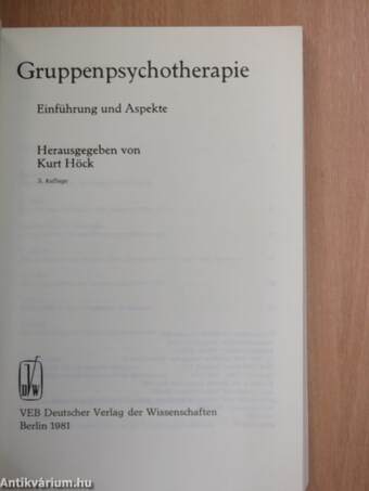 Gruppenpsychotherapie