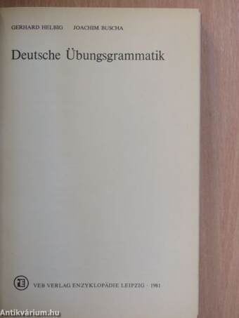 Deutsche Übungsgrammatik