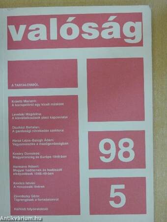 Valóság 1998. május