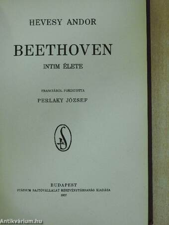 Beethoven intim élete