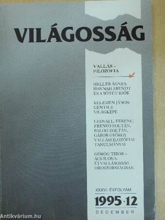 Világosság 1995. december