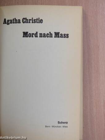 Mord nach Mass