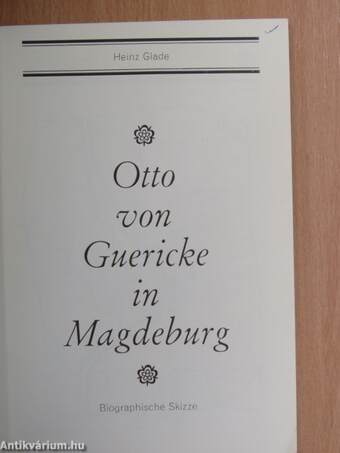 Otto von Guericke in Magdeburg