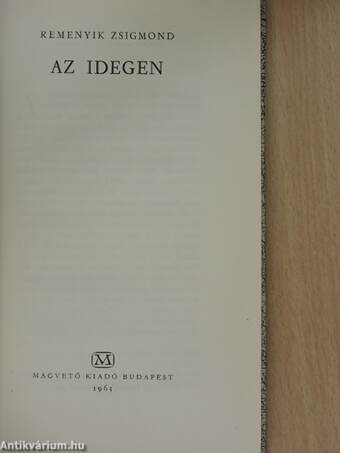 Az idegen