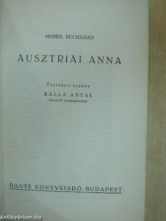 Ausztriai Anna