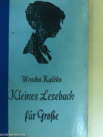 Kleines Lesebuch für Große (gótbetűs)