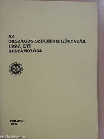 Az Országos Széchényi Könyvtár 1997. évi beszámolója