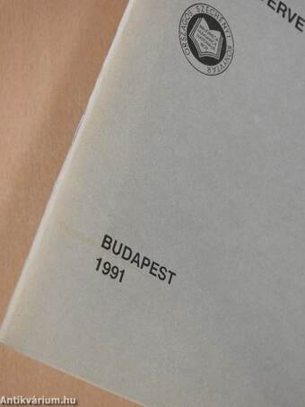 Az Országos Széchényi Könyvtár 1991. évi munkaterve