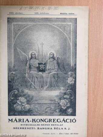 Mária-Kongregáció 1919. október