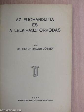 Az eucharisztia és a lelkipásztorkodás 